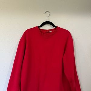Basic Red Crewneck